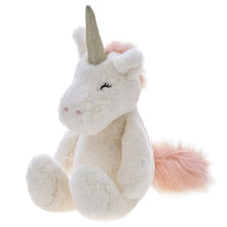 Pluszak 28 cm Jednorożec Alessio kremowy BEPPE 13675 BS