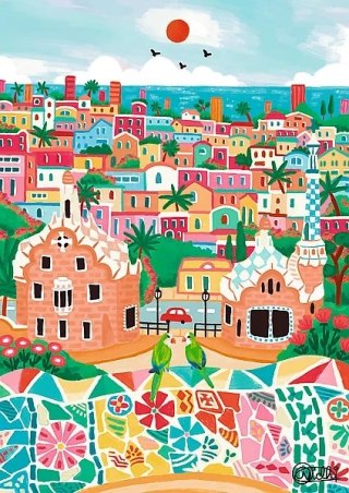 Puzzle 1000 elementów Premium Barcelona TREFL 10894 TR