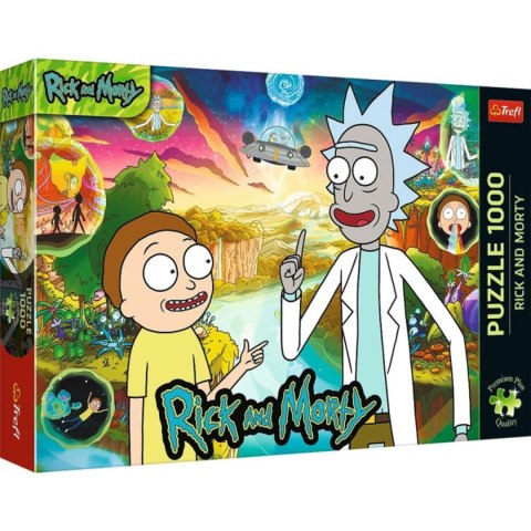 Puzzle 1000el Premium Rick i Morty TREFL 10838 TR
