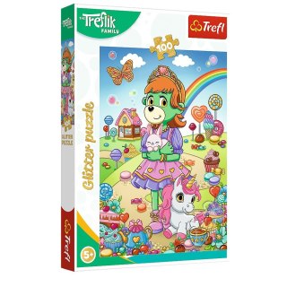 Puzzle 100el Brokat Trefliki TREFL 14833 TR