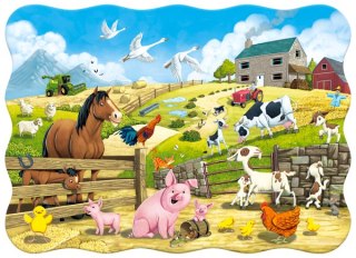 Puzzle 30 el. Animals on the Farm CASTORLAND B-03815