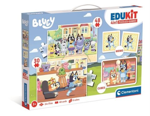Puzzle Clementoni 30,48el Memo klocki obrotowe edukacyjne Bluey 18320
