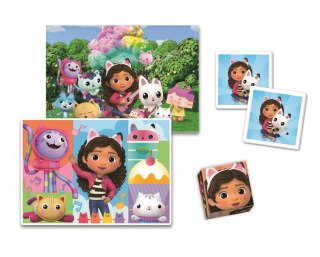Puzzle Clementoni 4w1 Gabbys Dollhouse 18319