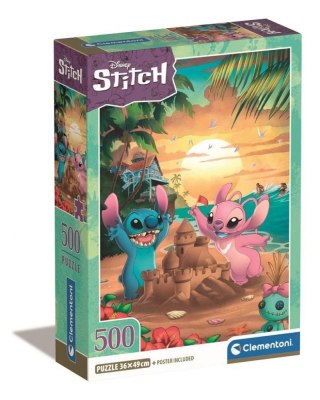 Puzzle Clementoni 500 elementów Stich Disney 35547