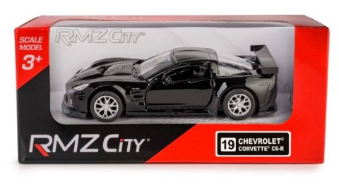 RMZ Chevrolet Corvette C6-R With Hologram czarny Posiada napęd pull-back