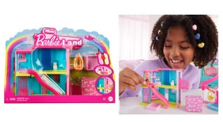 BRB BARBIELAND DOMEK LALKA 2 HYF46 WB3
