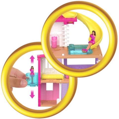 BRB BARBIELAND DOMEK LALKA 3 HYF47 WB3