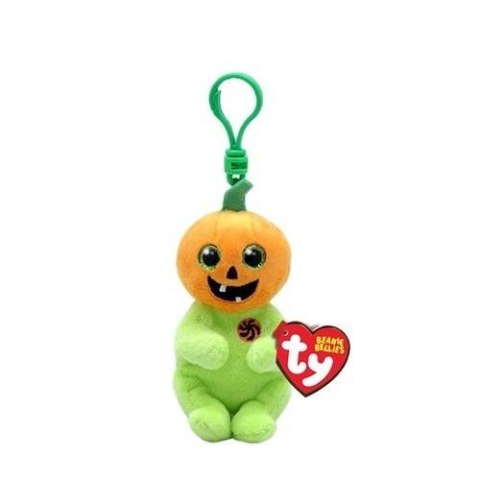 Brelok pluszowy 8,5 cm Dynia Halloween METEOR TY43115