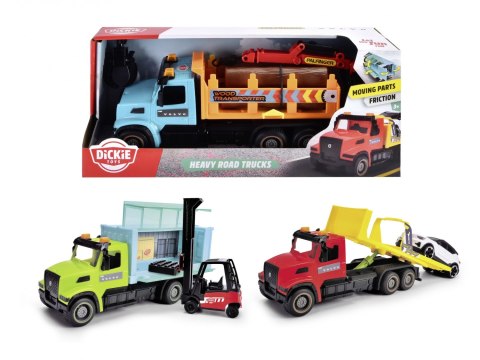 CITY Heavy Truck Volvo, 3 rodzaje, 22 cm