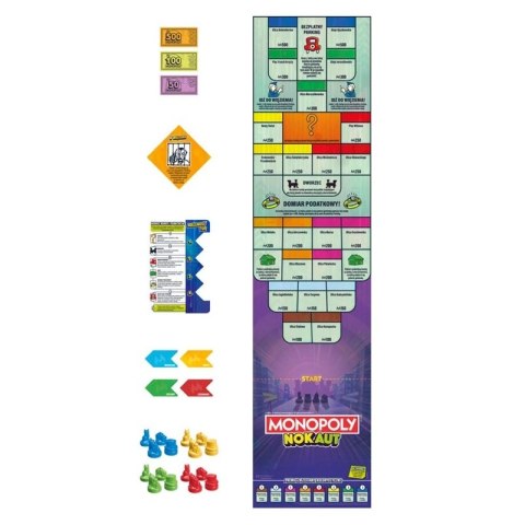 GRA HASBRO MONOPOLY NOKAUT F8995 PUD6