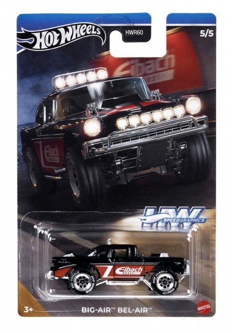 HW SAMOCHODZIK SPEED GRAPHICS MIX HWR60 B/C24
