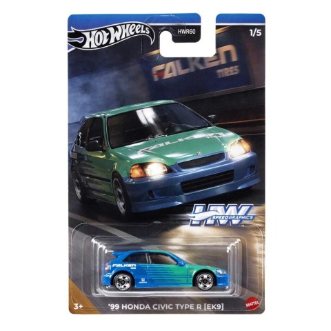 HW SAMOCHODZIK SPEED GRAPHICS MIX HWR60 B/C24