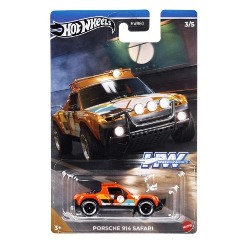 HW SAMOCHODZIK SPEED GRAPHICS MIX HWR60 B/C24