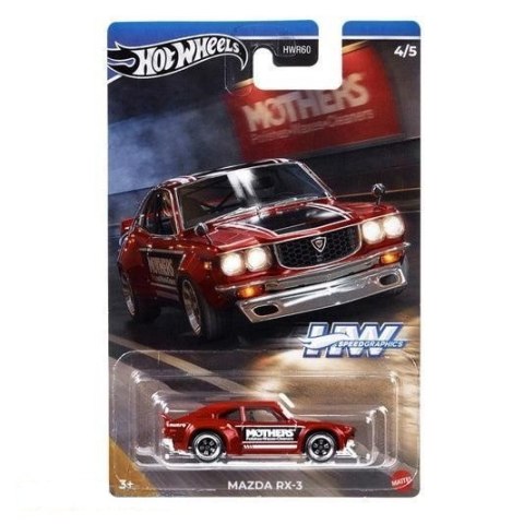HW SAMOCHODZIK SPEED GRAPHICS MIX HWR60 B/C24