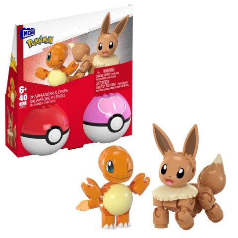 MBL POKEMON POKEBALL CHARMANDER I EEVEE JCR81