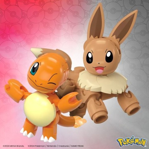 MBL POKEMON POKEBALL CHARMANDER I EEVEE JCR81