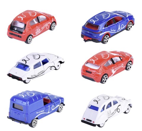 Majorette French Touch Premium Cars, 6 r