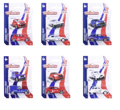 Majorette French Touch Premium Cars, 6 r