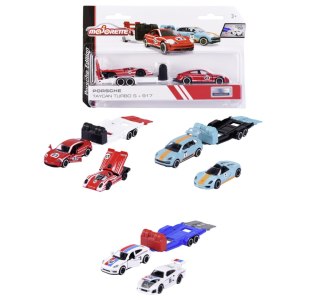 Majorette Porsche z przyczepką, 3 rodzaj