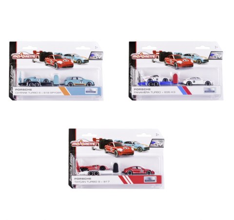 Majorette Porsche z przyczepką, 3 rodzaj