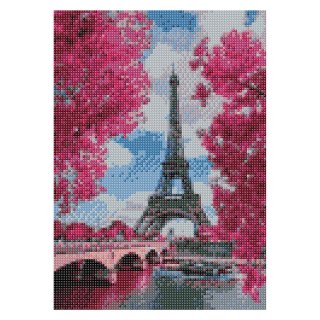 Mozaiki diamentowe Wieża Eiffla 1 FLAMINGO LINE