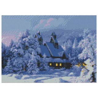 Mozaiki diamentowe zima 1 FLAMINGO LINE