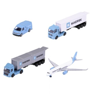 Pojazd Majorette Maersk 3 rodzaje mix