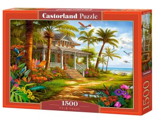 Puzzle 1500 el. Palm HouseCASTORLAND C-152223