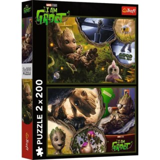 Puzzle 2x200el Ja jestem Groot TREFL 13315 TR