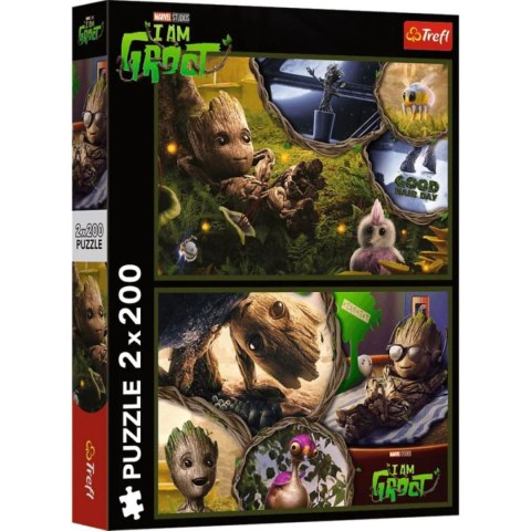 Puzzle 2x200el Ja jestem Groot TREFL 13315 TR