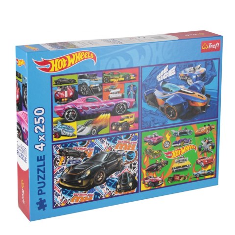 Puzzle 44x250 HW wyścigowe auta TREFL 13312 TR