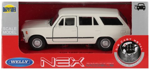 Auto osobowe metalowe 15x7x7 Fiat 125P kombi DROMADER FIATKOMBI
