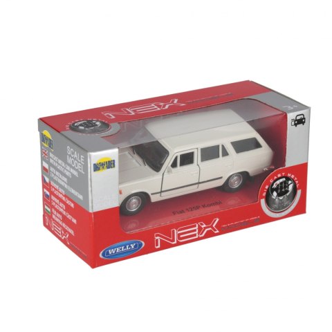 Auto osobowe metalowe 15x7x7 Fiat 125P kombi DROMADER FIATKOMBI