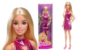 BRB FASHION BLOND METALICZNA ROZ SUKIEN HYT88 W6