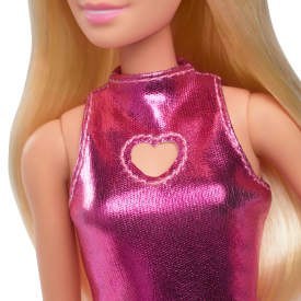 BRB FASHION BLOND METALICZNA ROZ SUKIEN HYT88 W6