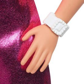 BRB FASHION BLOND METALICZNA ROZ SUKIEN HYT88 W6