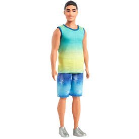 BRB KEN STYLOWY KOSZULKA OMBRE HYV00 WB6