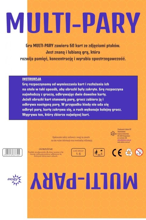 GRA MEMO MULTI-PARY PTAKI ABN PUD 1/14