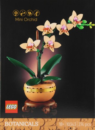 Klocki konstrukcyjne Lego Botanicals mała orchidea LEGO 10343
