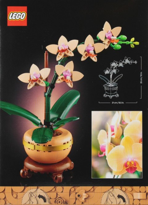 Klocki konstrukcyjne Lego Botanicals mała orchidea LEGO 10343