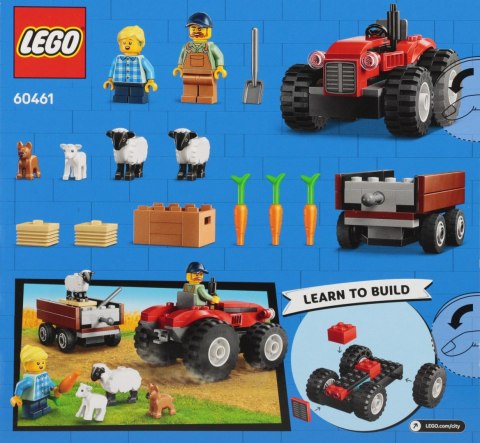 Klocki konstrukcyjne Lego City Traktor z przyczepą LEGO 60461