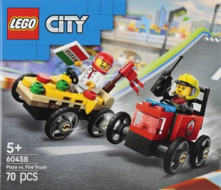 Klocki konstrukcyjne Lego City Zestaw wyścigówek LEGO 60458