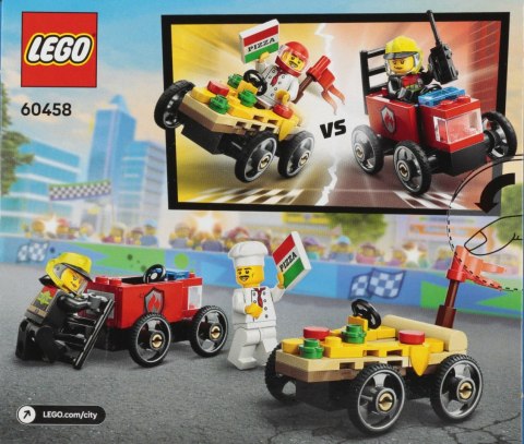 Klocki konstrukcyjne Lego City Zestaw wyścigówek LEGO 60458