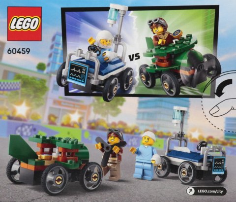 Klocki konstrukcyjne Lego City Zestaw wyścigówek LEGO 60459