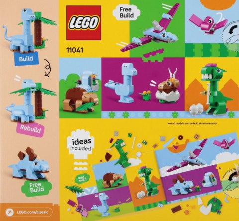 Klocki konstrukcyjne Lego Classic Kreatywne Dinozaury LEGO 11041