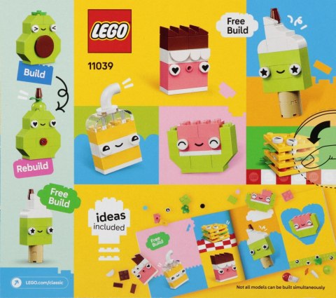 Klocki konstrukcyjne Lego Classic Kreatywne smakołyki LEGO 11039
