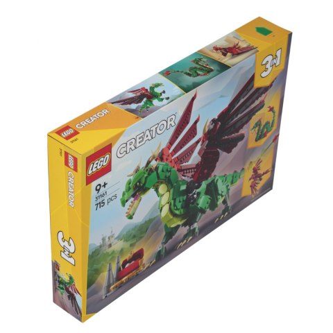 Klocki konstrukcyjne Lego Creator Średniowieczny Smok LEGO 31161