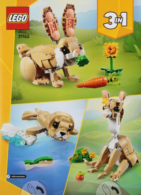 Klocki konstrukcyjne Lego Creator Uroczy Króliczek LEGO 31162