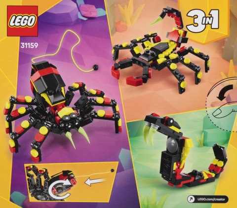 Klocki konstrukcyjne Lego Creatr Pająk LEGO 31159