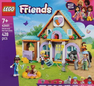 Klocki konstrukcyjne Lego Friends Koń i lecznica LEGO 42651
